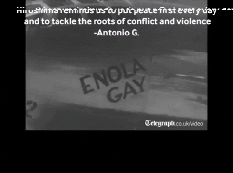 spsweeney91 giphygifmaker peace wwii hiroshima GIF
