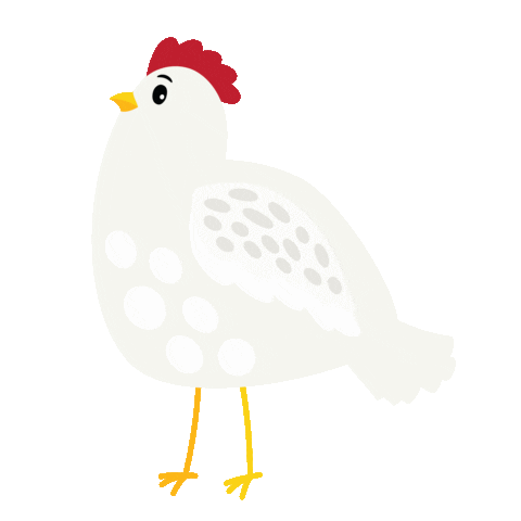 Plant-Based Chicken Sticker by Mercy For Animals