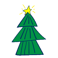 Christmas Tree Sticker