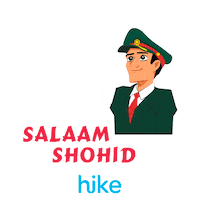 Proud Victory Day Sticker by Hike Sticker Chat