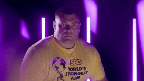 Staring Back And Forth GIF by The World's Strongest Man