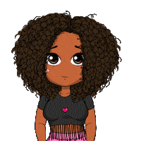 unimpressed african american Sticker by Oh So Paper