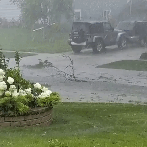 Flooding, Hail and Severe Storms Lash Northwest Chicago
