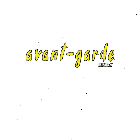 Or Barak Avant-Garde Sticker by Or Barak