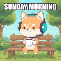 Happy Sunday Summer GIF by WUFFI