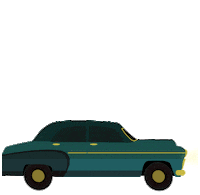Car Bolero Sticker by Puerto Candelaria