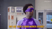 TallBoyz superhero feminism sketch comedy sexism GIF