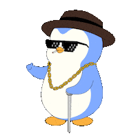 Like A Boss Thumbs Up Sticker by Pudgy Penguins
