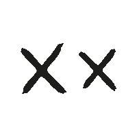byRoxxi xx roxxi roxxilogo xxblack Sticker