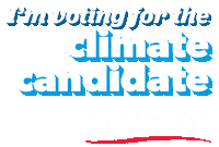 Voting Climate Change Sticker by Bernie Sanders