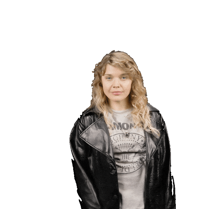 WarnerJeremy giphyupload point gesture studio c Sticker