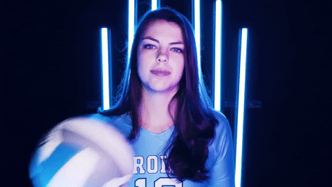 North Carolina Volleyball GIF by UNC Tar Heels