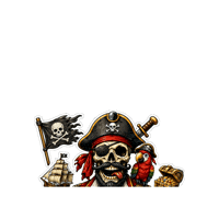 Skull Calavera Sticker