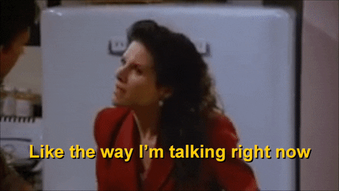 Seinfeld Elaine GIF