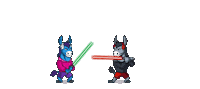 Duel Fighting Sticker by DuelDonkey