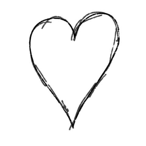 respons heart animation white face Sticker