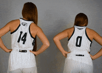Basketball Hair Flip GIF by Bemidji State Beavers
