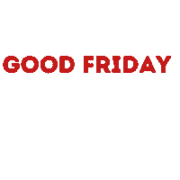 Good Friday Sticker by Social With Rashi