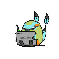 Tired Art Sticker