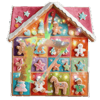 Christmas Glow Sticker