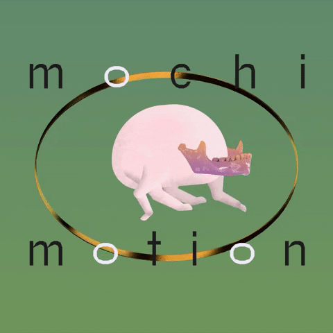 mochimotion giphyupload animation creature run cycle GIF