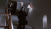 scary movie piano GIF