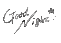 Sleepy Good Night Sticker