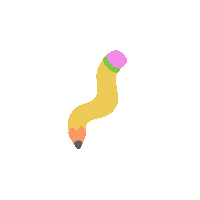 saragally vote pencil 選挙 鉛筆 Sticker