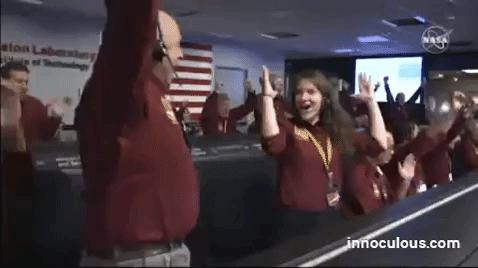 nasa celebrate GIF