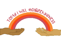 Rainbow Kindness Sticker by Chuze Fitness