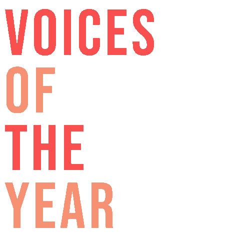 Voices Of The Year Sticker by BlogHer