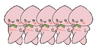 桃チル Sticker by Design88_momo