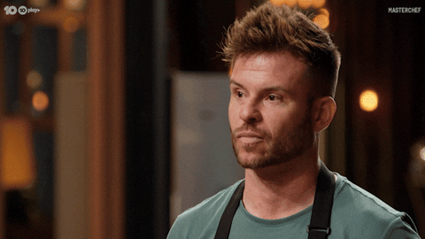Stressed Oh No GIF by MasterChefAU