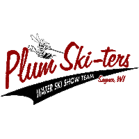 Water Skiing Sticker by Plum Ski-ters Water Ski Show Team