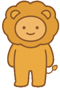 Costume Lion Sticker