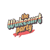 Surfing Wakeboarding Sticker by Kanuk Board Co