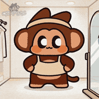 Posing Night Out GIF by Chimpers