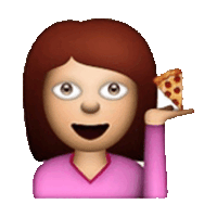 pizza STICKER by imoji