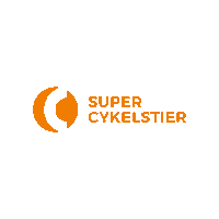 Supercykelstierne bicycle cykel supercykelsti supercykelstier Sticker