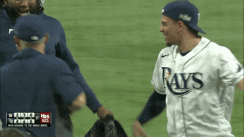 Tampa Bay Rays Celebration GIF by Jomboy Media