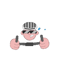 Travel Bike Sticker by Mulatero Editore