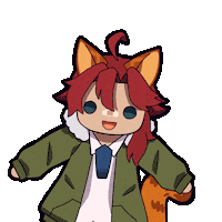 Cat Chibi Sticker