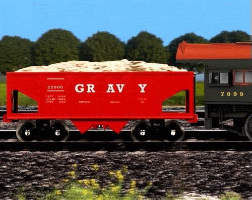 giphycrawlerdone gravy gravy train gravytrain GIF
