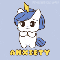 Overthinking Deep Breath GIF by Brave Unicorn