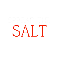 Mustache Spread The Salt Sticker by 'Stache Salt