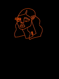 riannebouter art animation illustration hair GIF