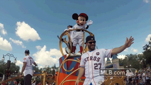 mickey float GIF by MLB