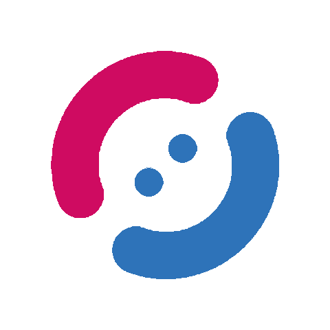 Webylo giphygifmaker logo mark tampon Sticker