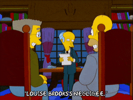 homer simpson smiling GIF
