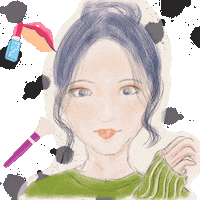 Girl Beauty Sticker